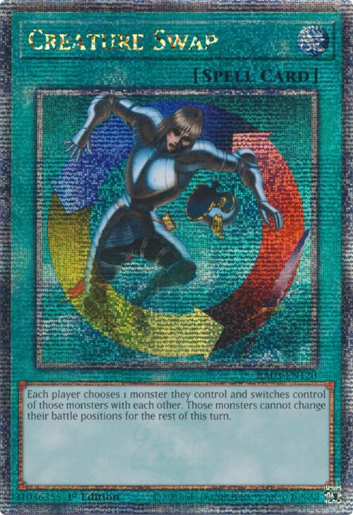 Creature Swap (Quarter Century Secret Rare) [RA03-EN120] Quarter Century Secret Rare | Jomio and Rueliete's Cards and Comics