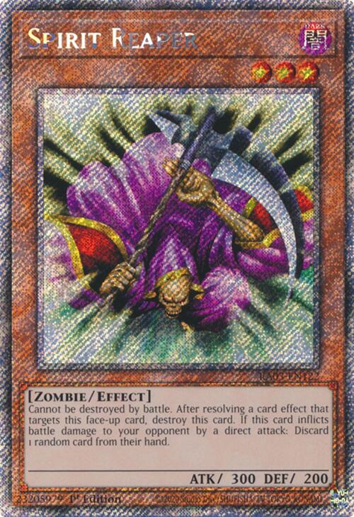 Spirit Reaper (Platinum Secret Rare) [RA03-EN122] Platinum Secret Rare | Jomio and Rueliete's Cards and Comics