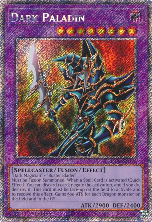 Dark Paladin (Platinum Secret Rare) [RA03-EN126] Platinum Secret Rare | Jomio and Rueliete's Cards and Comics