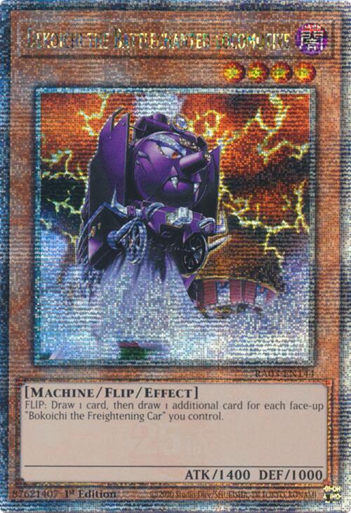 Dekoichi the Battlechanted Locomotive (Quarter Century Secret Rare) [RA03-EN144] Quarter Century Secret Rare | Jomio and Rueliete's Cards and Comics