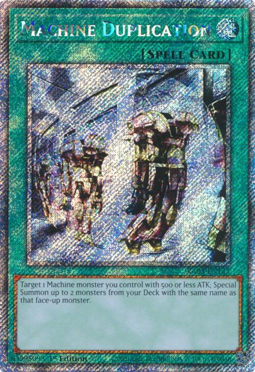 Machine Duplication (Platinum Secret Rare) [RA03-EN145] Platinum Secret Rare | Jomio and Rueliete's Cards and Comics