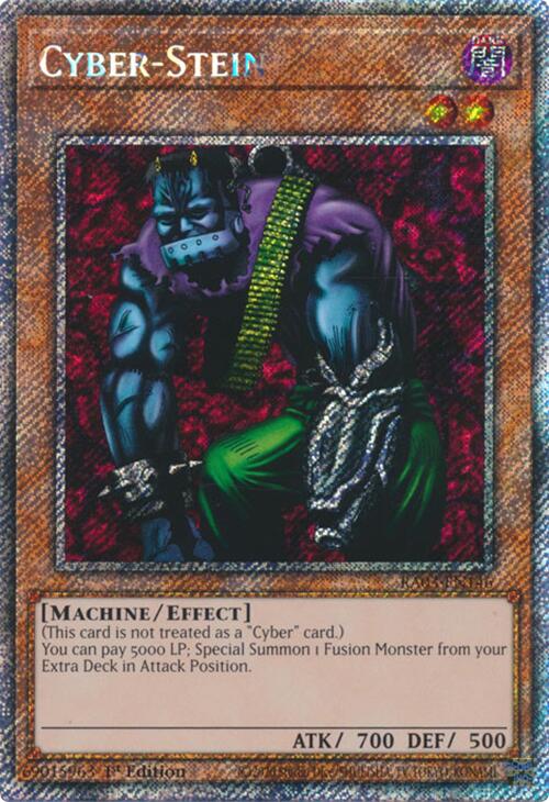 Cyber-Stein (Platinum Secret Rare) [RA03-EN146] Platinum Secret Rare | Jomio and Rueliete's Cards and Comics