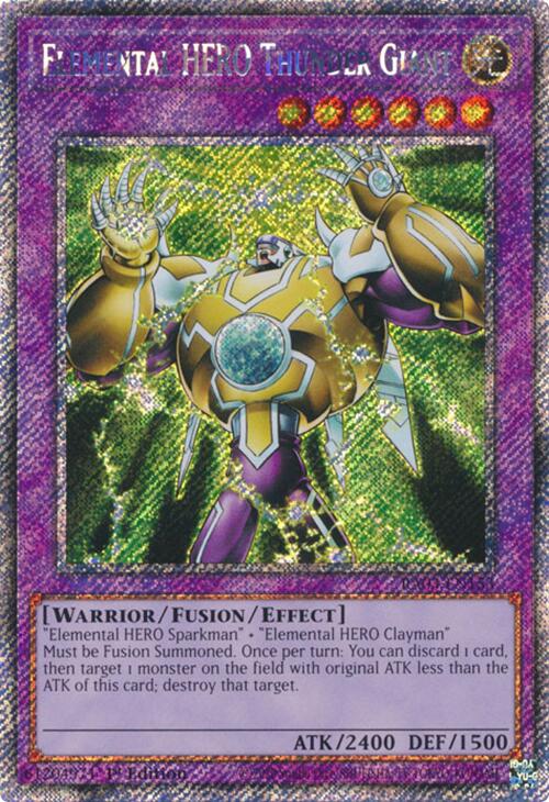 Elemental HERO Thunder Giant (Platinum Secret Rare) [RA03-EN153] Platinum Secret Rare | Jomio and Rueliete's Cards and Comics