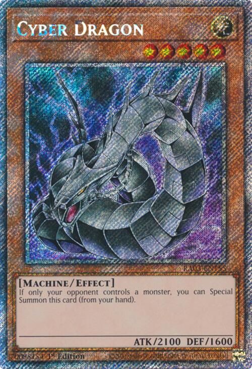 Cyber Dragon (Platinum Secret Rare) [RA03-EN155] Platinum Secret Rare | Jomio and Rueliete's Cards and Comics