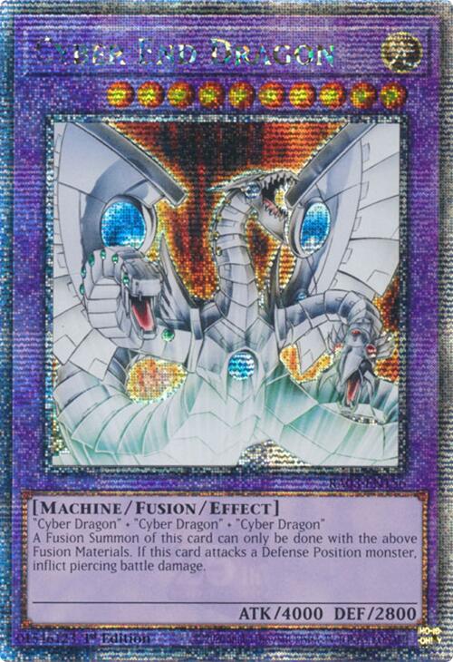 Cyber End Dragon (Quarter Century Secret Rare) [RA03-EN156] Quarter Century Secret Rare | Jomio and Rueliete's Cards and Comics