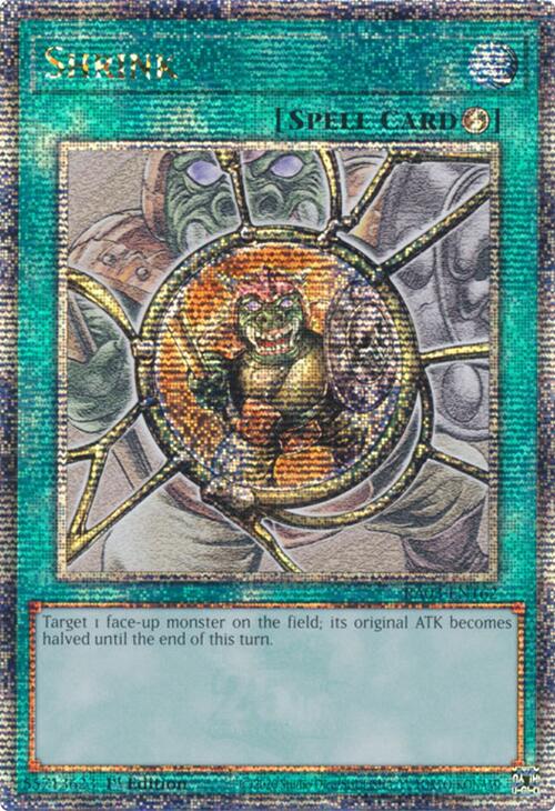 Shrink (Quarter Century Secret Rare) [RA03-EN162] Quarter Century Secret Rare | Jomio and Rueliete's Cards and Comics