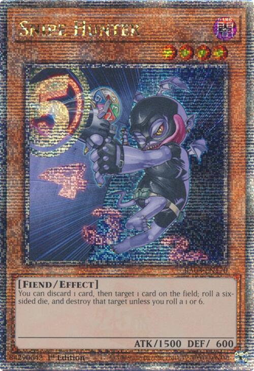 Snipe Hunter (Quarter Century Secret Rare) [RA03-EN170] Quarter Century Secret Rare | Jomio and Rueliete's Cards and Comics