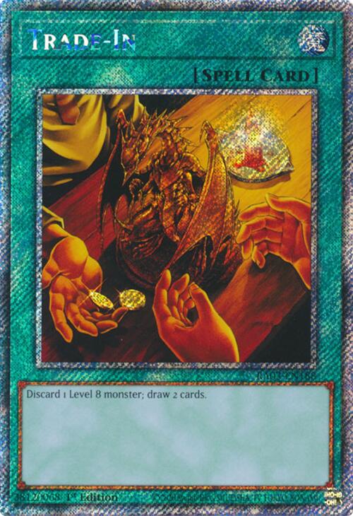 Trade-In (Platinum Secret Rare) [RA03-EN188] Platinum Secret Rare | Jomio and Rueliete's Cards and Comics