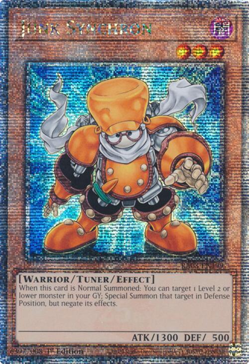 Junk Synchron (Quarter Century Secret Rare) [RA03-EN199] Quarter Century Secret Rare | Jomio and Rueliete's Cards and Comics