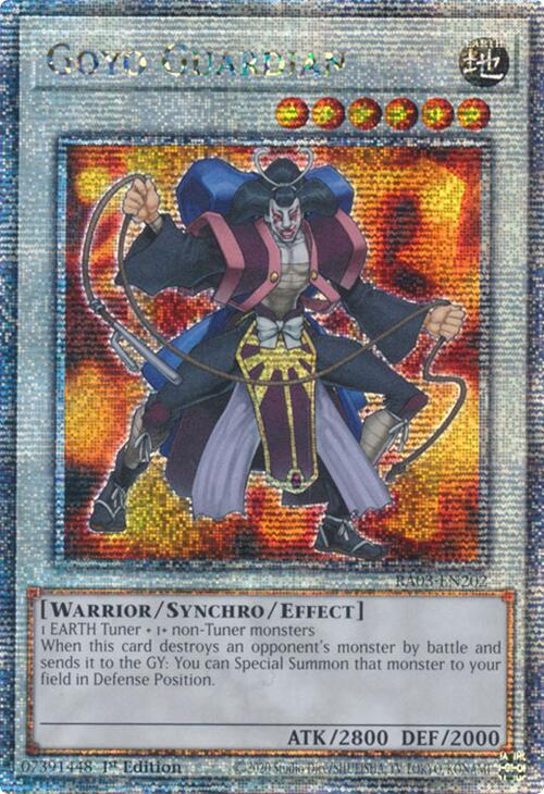 Goyo Guardian (Quarter Century Secret Rare) [RA03-EN202] Quarter Century Secret Rare | Jomio and Rueliete's Cards and Comics