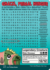 Ghalta, Primal Hunger (Borderless) [Secret Lair Drop Series] | Jomio and Rueliete's Cards and Comics