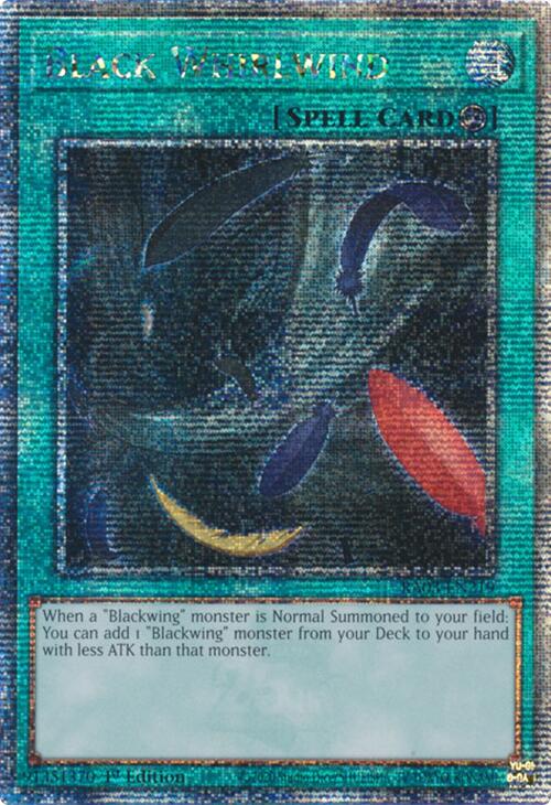 Black Whirlwind (Quarter Century Secret Rare) [RA03-EN219] Quarter Century Secret Rare | Jomio and Rueliete's Cards and Comics