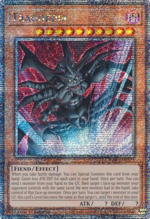 Tragoedia (Quarter Century Secret Rare) [RA03-EN223] Quarter Century Secret Rare | Jomio and Rueliete's Cards and Comics