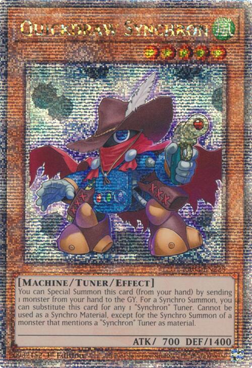Quickdraw Synchron (Quarter Century Secret Rare) [RA03-EN228] Quarter Century Secret Rare | Jomio and Rueliete's Cards and Comics