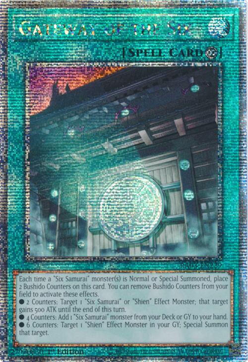 Gateway of the Six (Quarter Century Secret Rare) [RA03-EN229] Quarter Century Secret Rare | Jomio and Rueliete's Cards and Comics