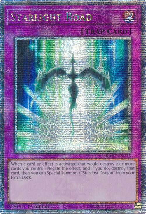 Starlight Road (Quarter Century Secret Rare) [RA03-EN235] Quarter Century Secret Rare | Jomio and Rueliete's Cards and Comics
