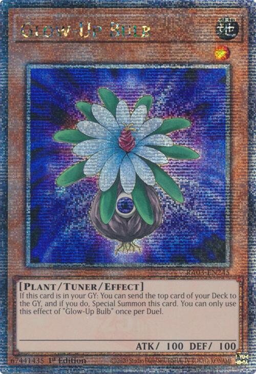 Glow-Up Bulb (Quarter Century Secret Rare) [RA03-EN245] Quarter Century Secret Rare | Jomio and Rueliete's Cards and Comics