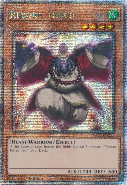 Reborn Tengu (Quarter Century Secret Rare) [RA03-EN251] Quarter Century Secret Rare | Jomio and Rueliete's Cards and Comics