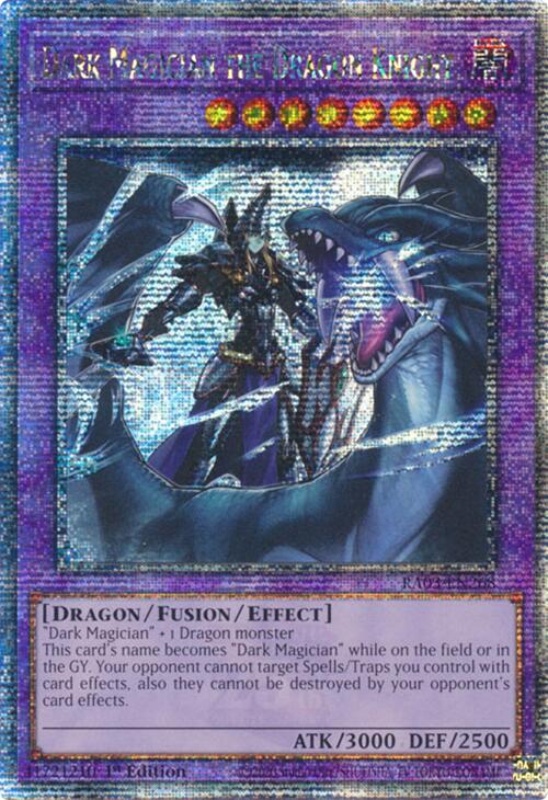 Dark Magician the Dragon Knight (Quarter Century Secret Rare) [RA03-EN268] Quarter Century Secret Rare | Jomio and Rueliete's Cards and Comics