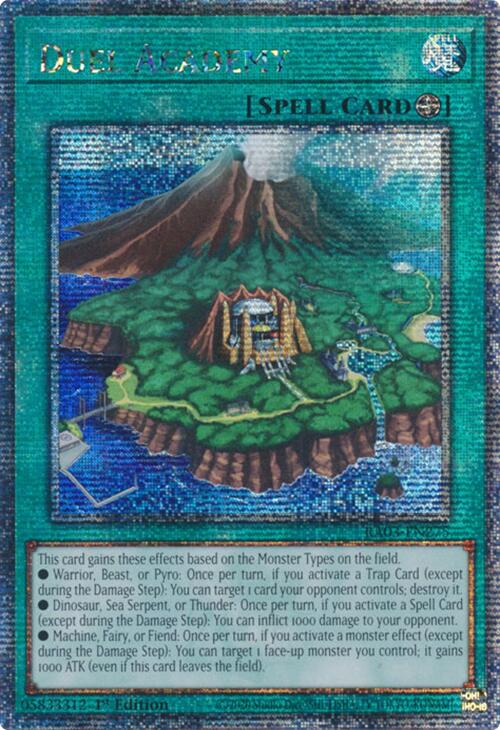 Duel Academy (card) (Quarter Century Secret Rare) [RA03-EN275] Quarter Century Secret Rare | Jomio and Rueliete's Cards and Comics