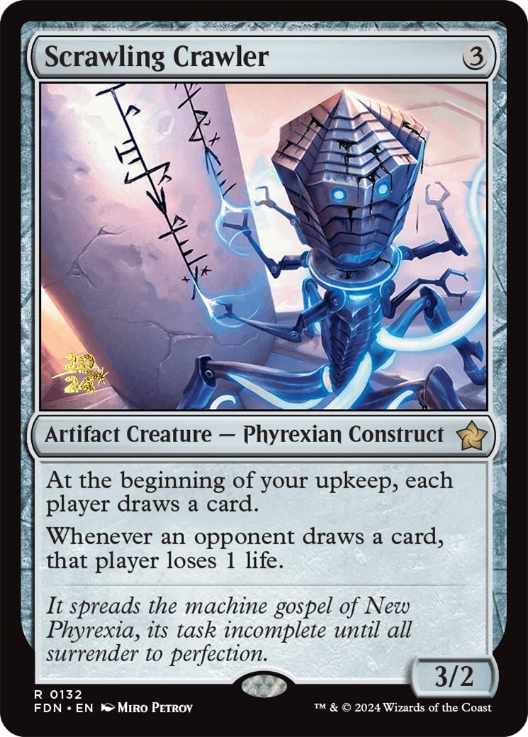 Scrawling Crawler [Foundations Prerelease Promos] | Jomio and Rueliete's Cards and Comics