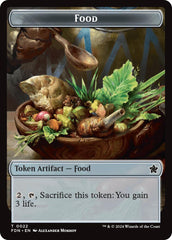 Food // Treasure Double-Sided Token [Foundations Tokens] | Jomio and Rueliete's Cards and Comics