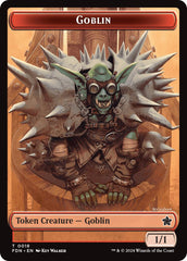 Drake // Goblin Doubled-Sided Token [Foundations Tokens] | Jomio and Rueliete's Cards and Comics