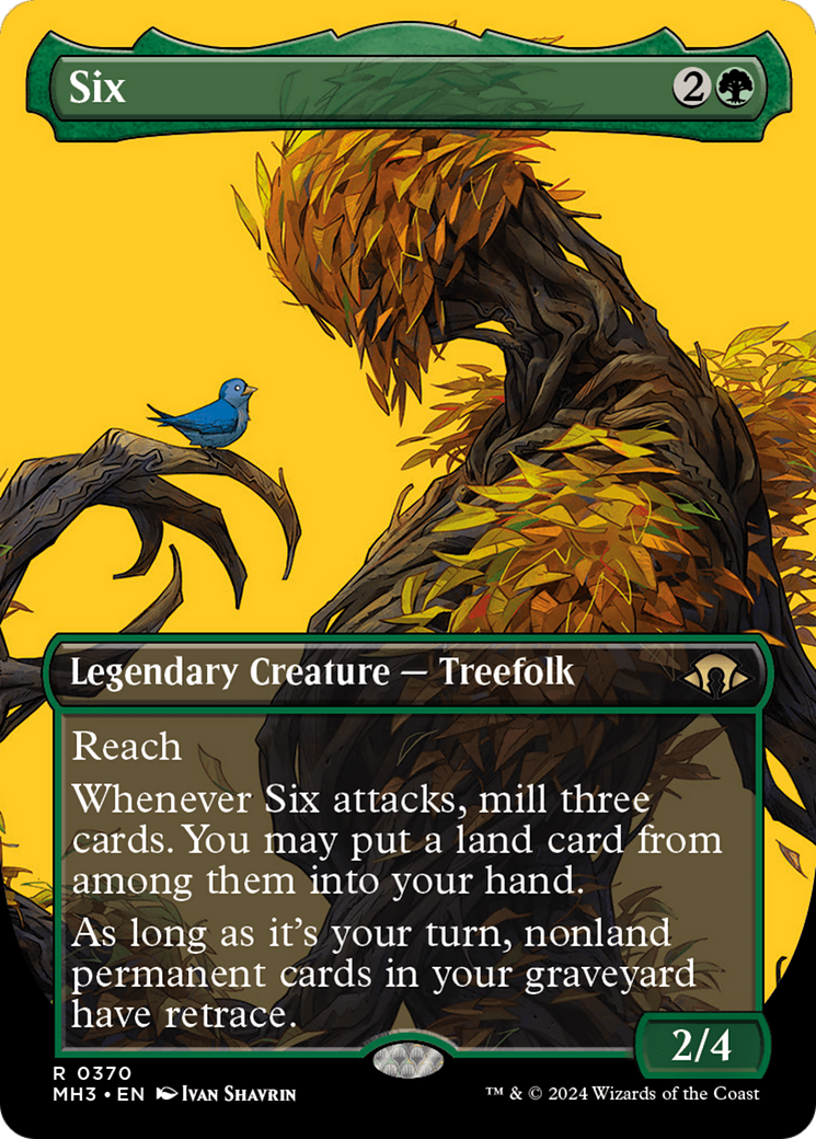 Six (Borderless) [Modern Horizons 3] | Jomio and Rueliete's Cards and Comics