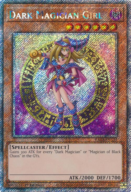 Dark Magician Girl (Platinum Secret Rare) (B) [RA03-EN123] Platinum Secret Rare | Jomio and Rueliete's Cards and Comics