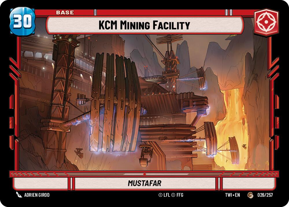 KCM Mining Facility // Clone Trooper (026/257 // T02/T02) (026/257 // T02/T02) [Twilight of the Republic] | Jomio and Rueliete's Cards and Comics