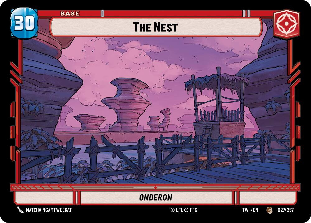 The Nest // Battle Droid (027/257 // T01/T02) (027/257 // T01/T02) [Twilight of the Republic] | Jomio and Rueliete's Cards and Comics