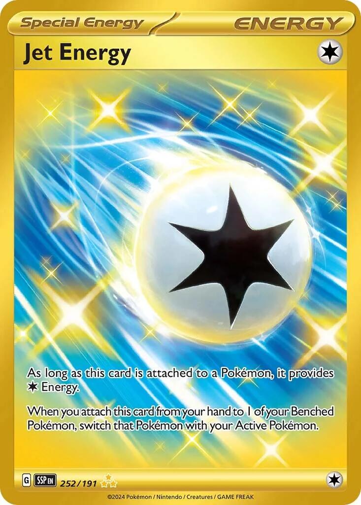 Jet Energy (252/191) [Scarlet & Violet: Surging Sparks] | Jomio and Rueliete's Cards and Comics