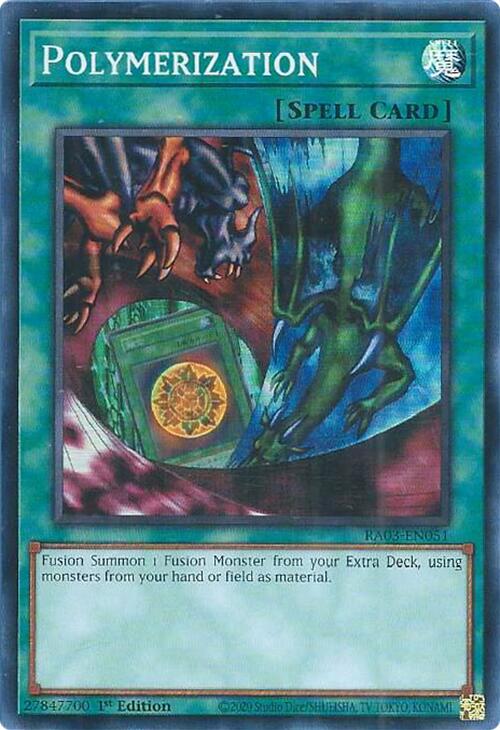 Polymerization (Alternate Art) [RA03-EN051] Super Rare | Jomio and Rueliete's Cards and Comics