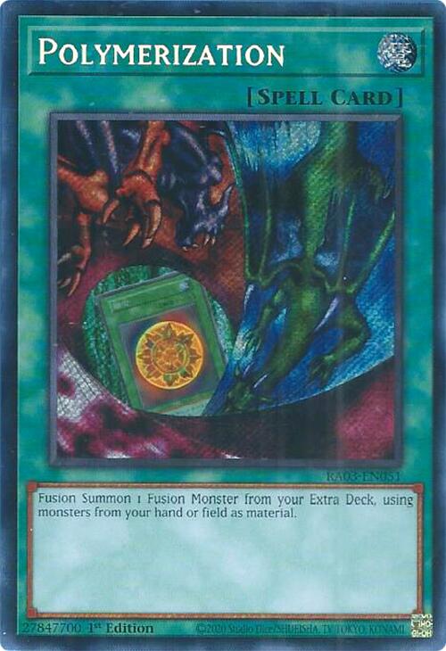 Polymerization (Alternate Art) (Secret Rare) [RA03-EN051] Secret Rare | Jomio and Rueliete's Cards and Comics