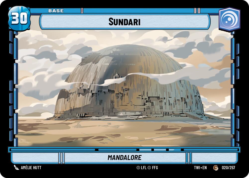Sundari // Battle Droid (020/257 // T01/T02) (020/257 // T01/T02) [Twilight of the Republic] | Jomio and Rueliete's Cards and Comics