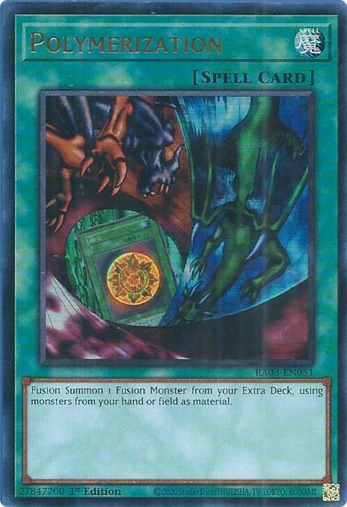 Polymerization (Alternate Art) (UR) [RA03-EN051] Ultra Rare | Jomio and Rueliete's Cards and Comics