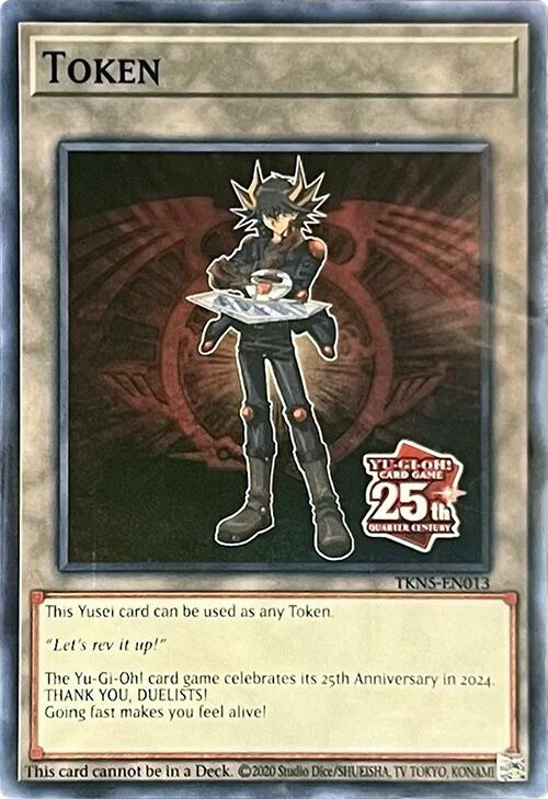 Token: Yusei [TKN5-EN013] Super Rare | Jomio and Rueliete's Cards and Comics