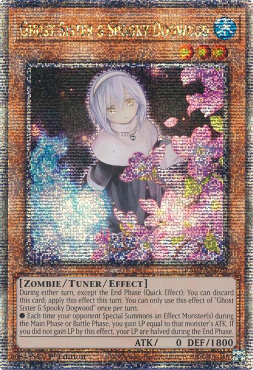 Ghost Sister & Spooky Dogwood (Alternate Art) (Quarter Century Secret Rare) [RA03-EN020] Quarter Century Secret Rare | Jomio and Rueliete's Cards and Comics