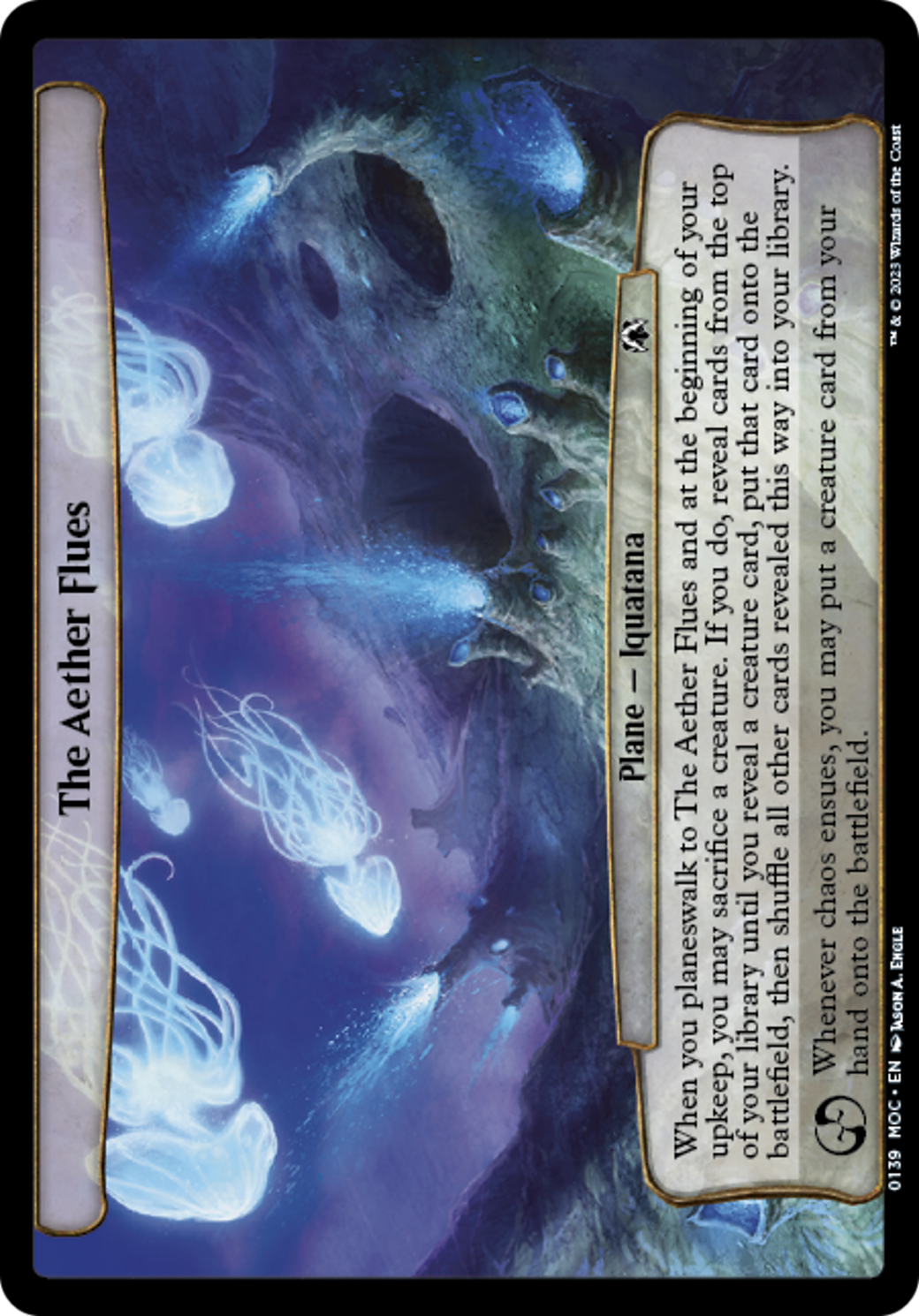 The Aether Flues [March of the Machine Commander] | Jomio and Rueliete's Cards and Comics