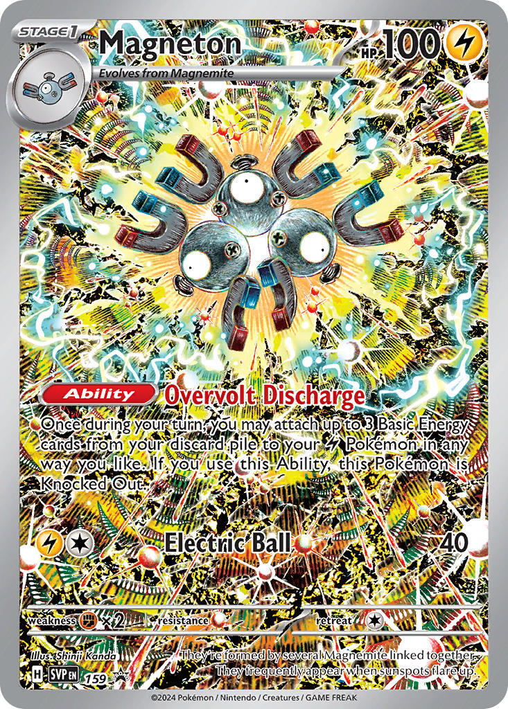 Magneton (159) [Scarlet & Violet: Black Star Promos] | Jomio and Rueliete's Cards and Comics