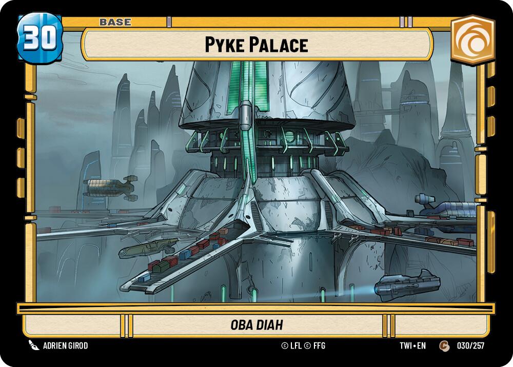 Pyke Palace // Battle Droid (030/257 // T01/T02) (030/257 // T01/T02) [Twilight of the Republic] | Jomio and Rueliete's Cards and Comics