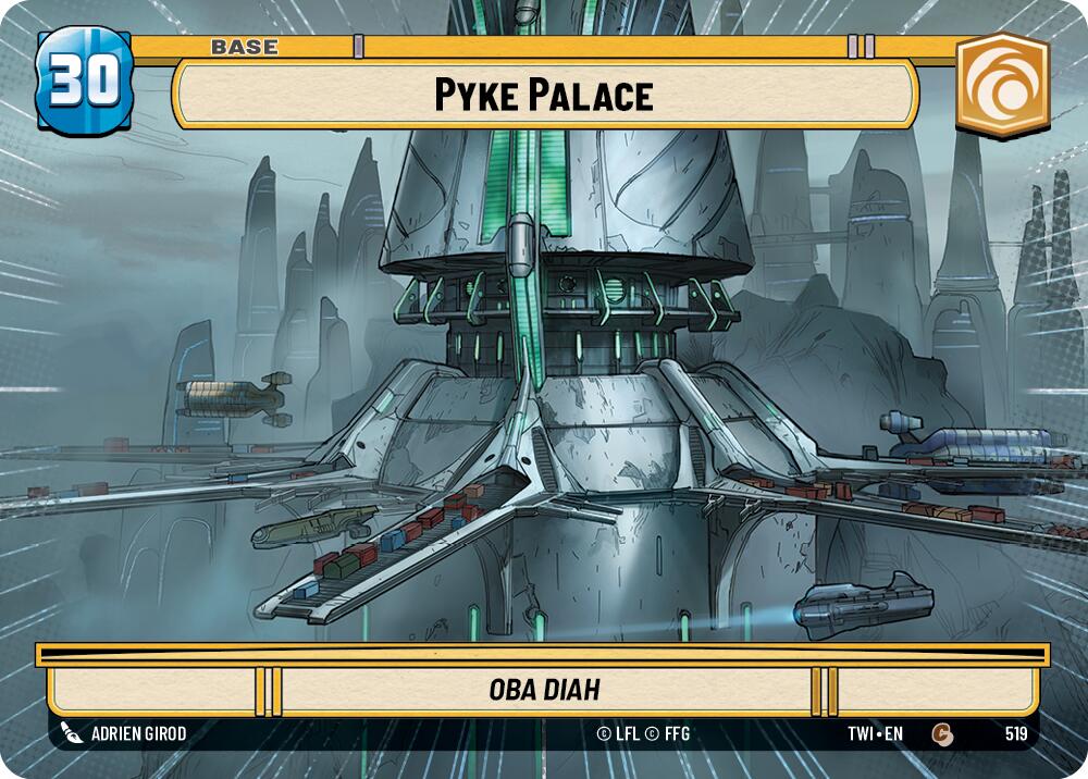 Pyke Palace // Battle Droid (519 // T03) (Hyperspace) (519 // T03) [Twilight of the Republic] | Jomio and Rueliete's Cards and Comics