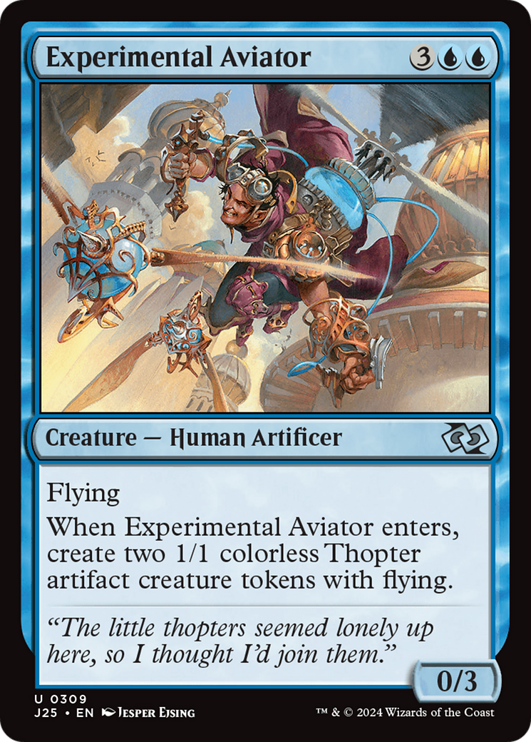 Experimental Aviator [Foundations Jumpstart] | Jomio and Rueliete's Cards and Comics