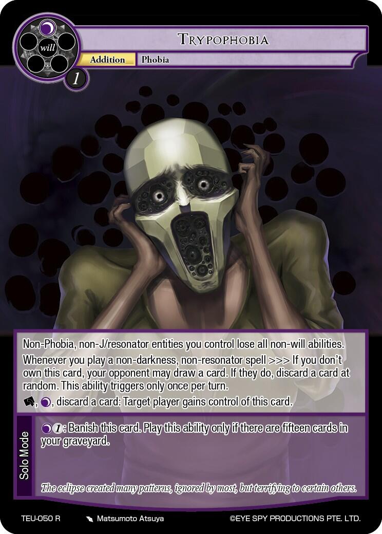 Trypophobia (TEU-050 R) [Timeless Eclipse of the Underworld] | Jomio and Rueliete's Cards and Comics
