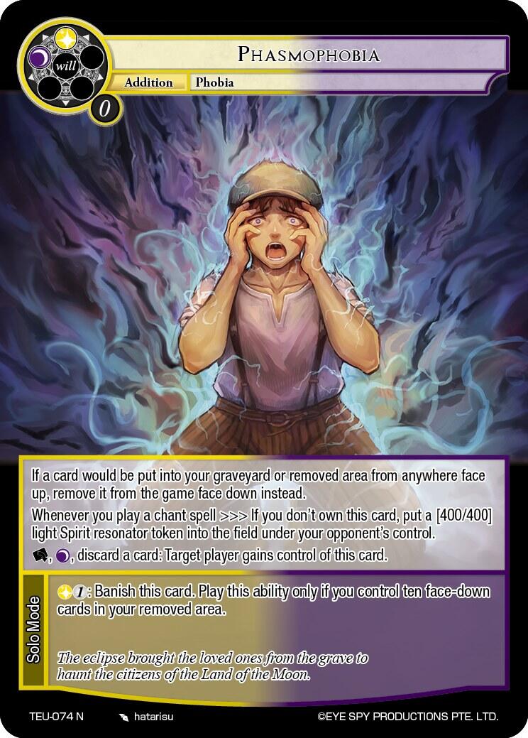 Phasmophobia (TEU-074 N) [Timeless Eclipse of the Underworld] | Jomio and Rueliete's Cards and Comics