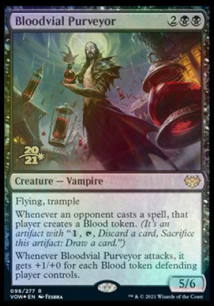 Bloodvial Purveyor [Innistrad: Crimson Vow Prerelease Promos] | Jomio and Rueliete's Cards and Comics