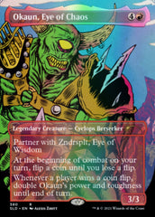 Okaun, Eye of Chaos // Okaun, Eye of Chaos (Borderless) [Secret Lair Drop Series] | Jomio and Rueliete's Cards and Comics