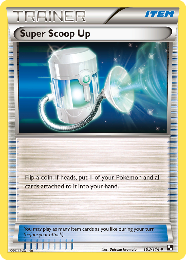 Super Scoop Up (103/114) [Black & White: Base Set] | Jomio and Rueliete's Cards and Comics