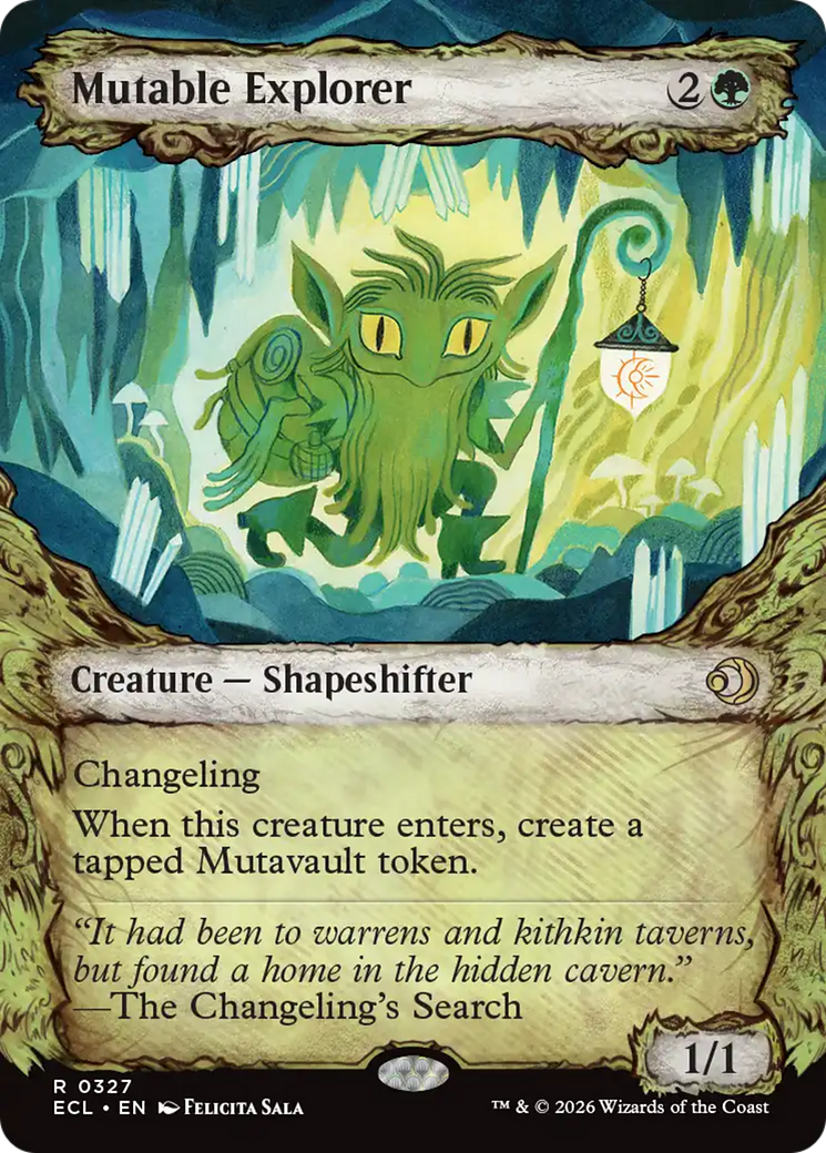 Mutable Explorer (Showcase) [Lorwyn Eclipsed] | Jomio and Rueliete's Cards and Comics