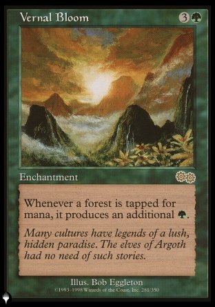 Vernal Bloom [The List] | Jomio and Rueliete's Cards and Comics